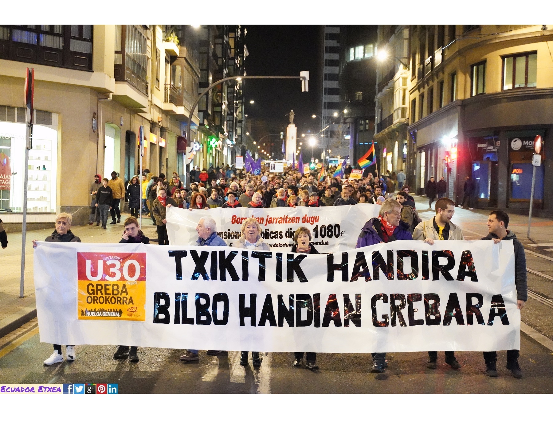 huelga-general-30-enero-greba-orokorra-bilbao-carta-derechos-sociales-euskal-herria-feminista-pensionistas