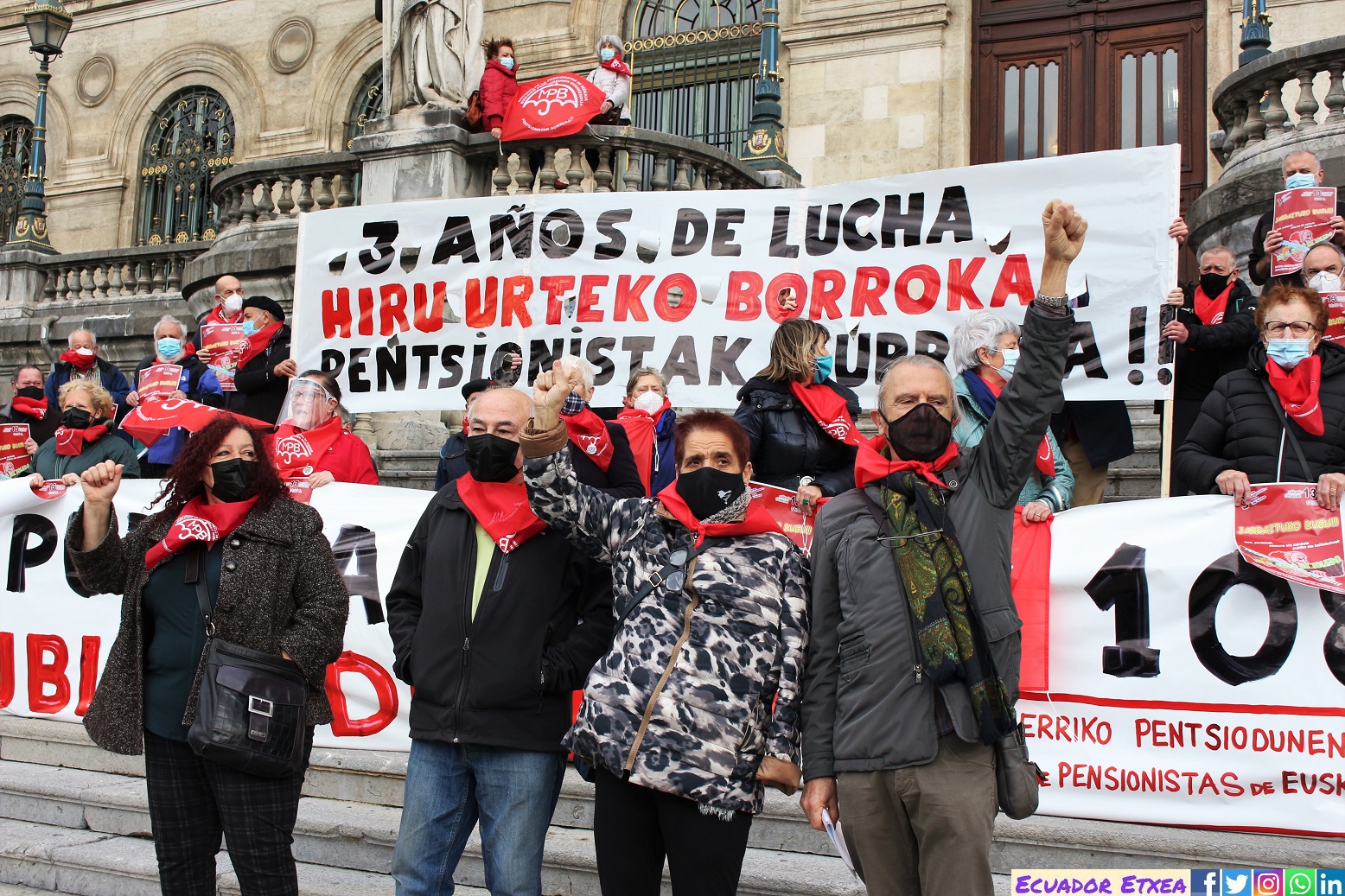 pensionistas-vascos-bilbao-euskalherria-manifestación-recomendaciones-pacto-toledo-gobierno-neoliberal-reformas