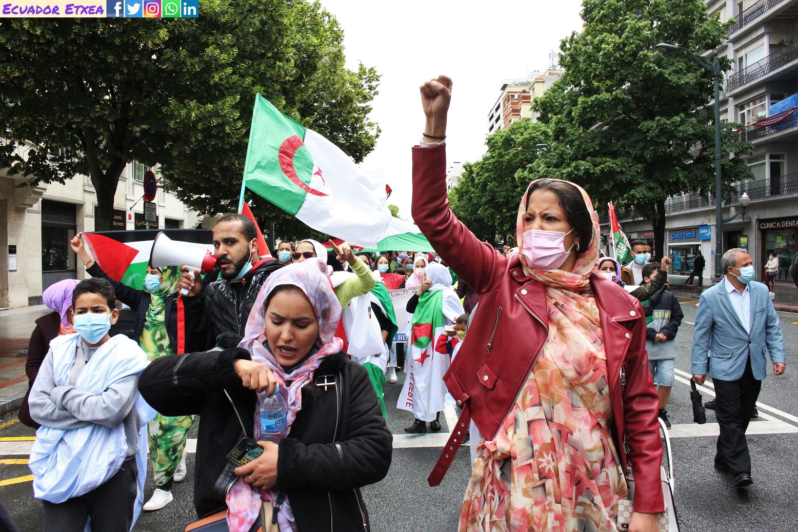 marcha-libertad-pueblo-saharaui-sahara-occidental-marruecos-bilbao-frente-polisario-españa-derechos-humanos-onu