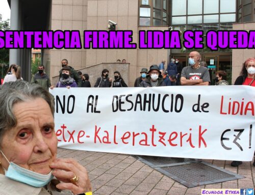 Se hizo justicia! Lidia de Mamariga con 89 años, movilidad reducida y párkinson no será desahuciada