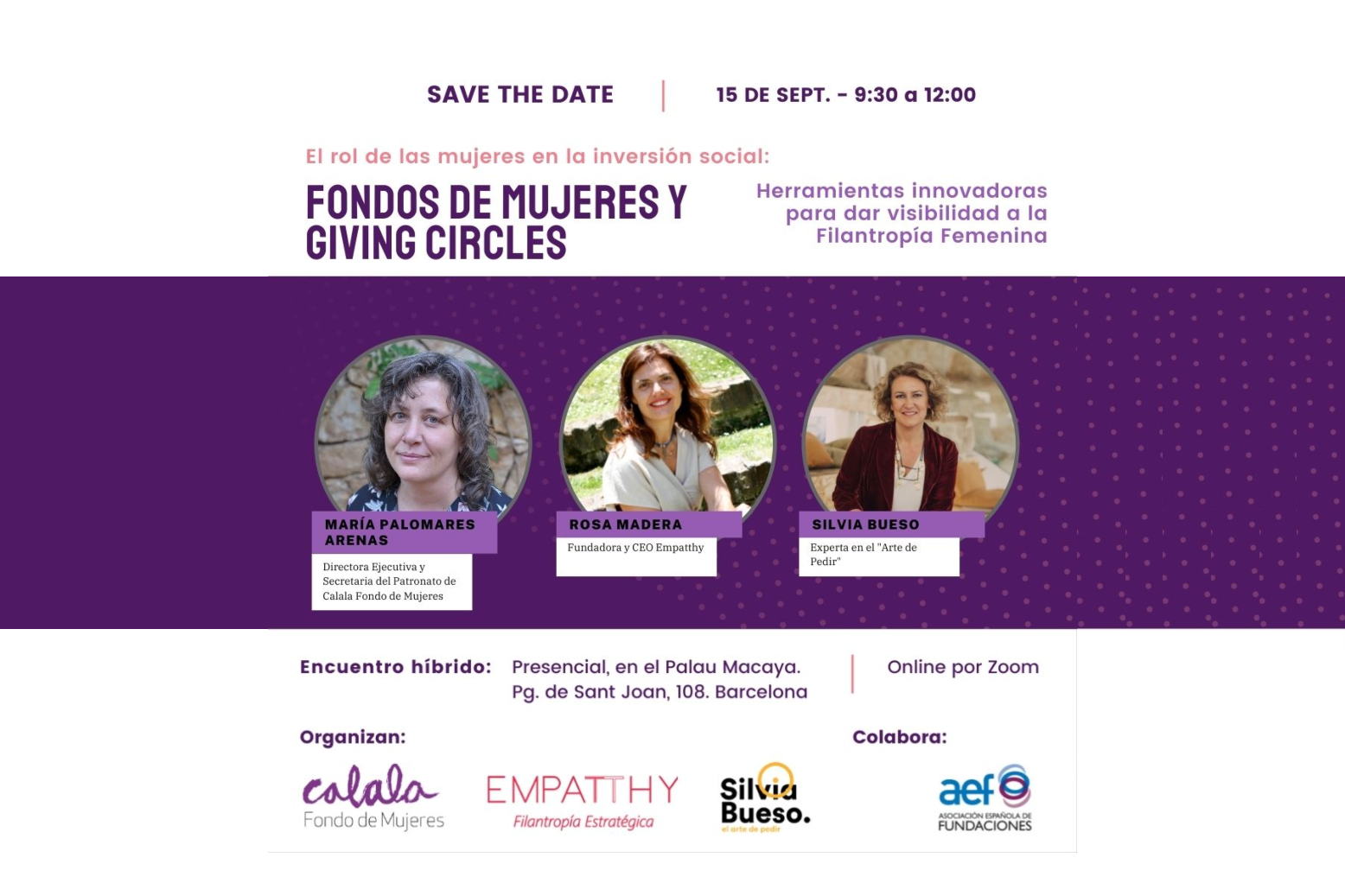 feminista-calala-rol-mujeres-inversión-social-giving-circles-fondo-empatthy-silvia-bueso