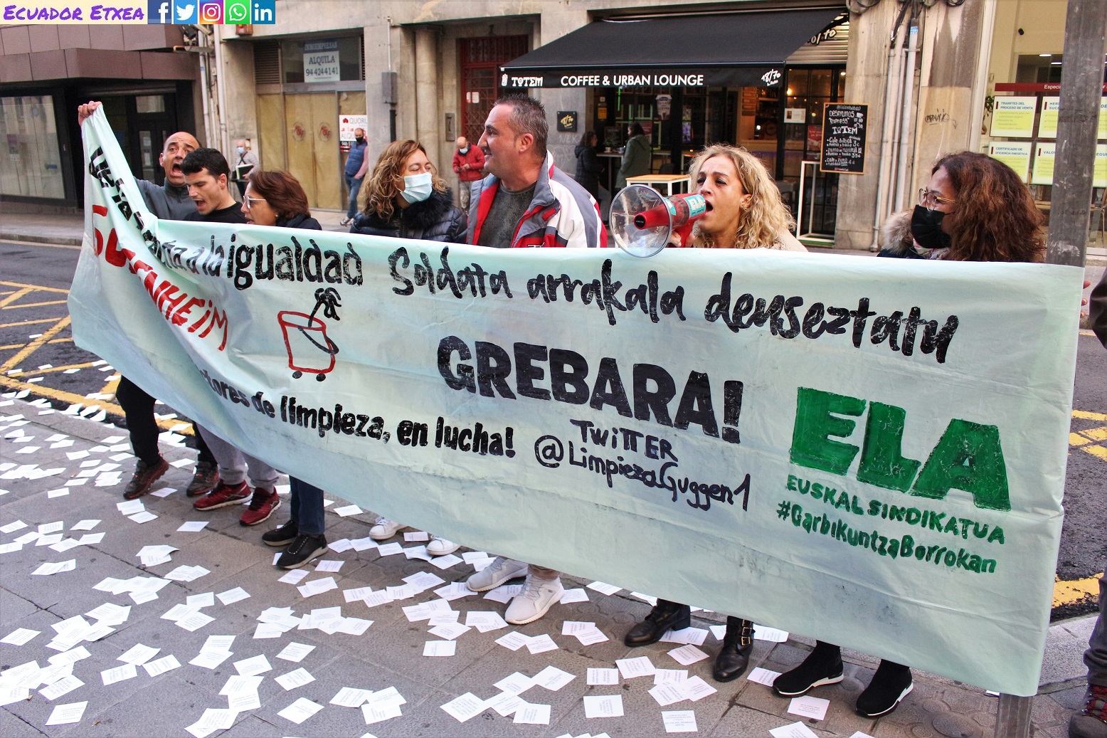 Museo-Guggenheim-Bilbao-limpiadoras-limpieza-mujeres-juicio-vulnerar-derecho-huelga-turismo-ela