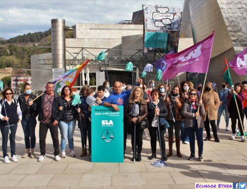 Tras 9 meses luchando, las trabajadoras de limpieza del Guggenheim Bilbao logran subidas salariales del 20%