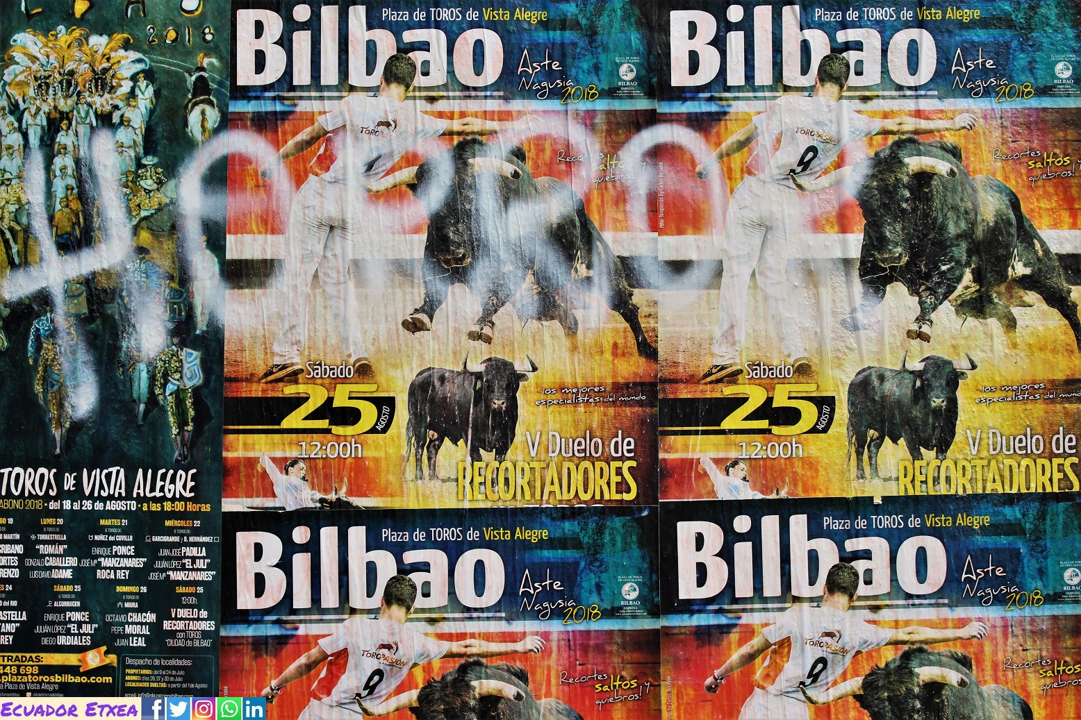 Bilbao-toros-plaza-vista-alegre-corridas-bullfight-basque-tortura-muerte-antitaurino-animalista-tropas-franco-ayuntamiento-fiestas-astenagusia