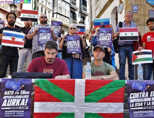 El 18 de junio Bilbao se movilizará contra la ofensiva imperialista de la OTAN y UE