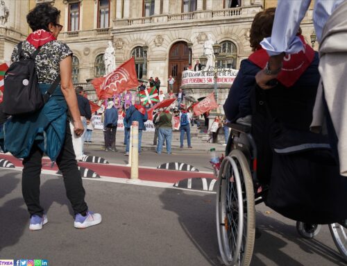 Mujeres pensionistas preparan su segunda gran asamblea en Gasteiz