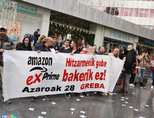 Amazon Trapagaran “exPrime”  a sus trabajadores y trabajadoras