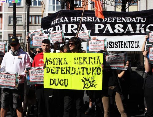 Astika Herria: «No vamos a entregar nuestro hogar a unos buitres carroñeros»