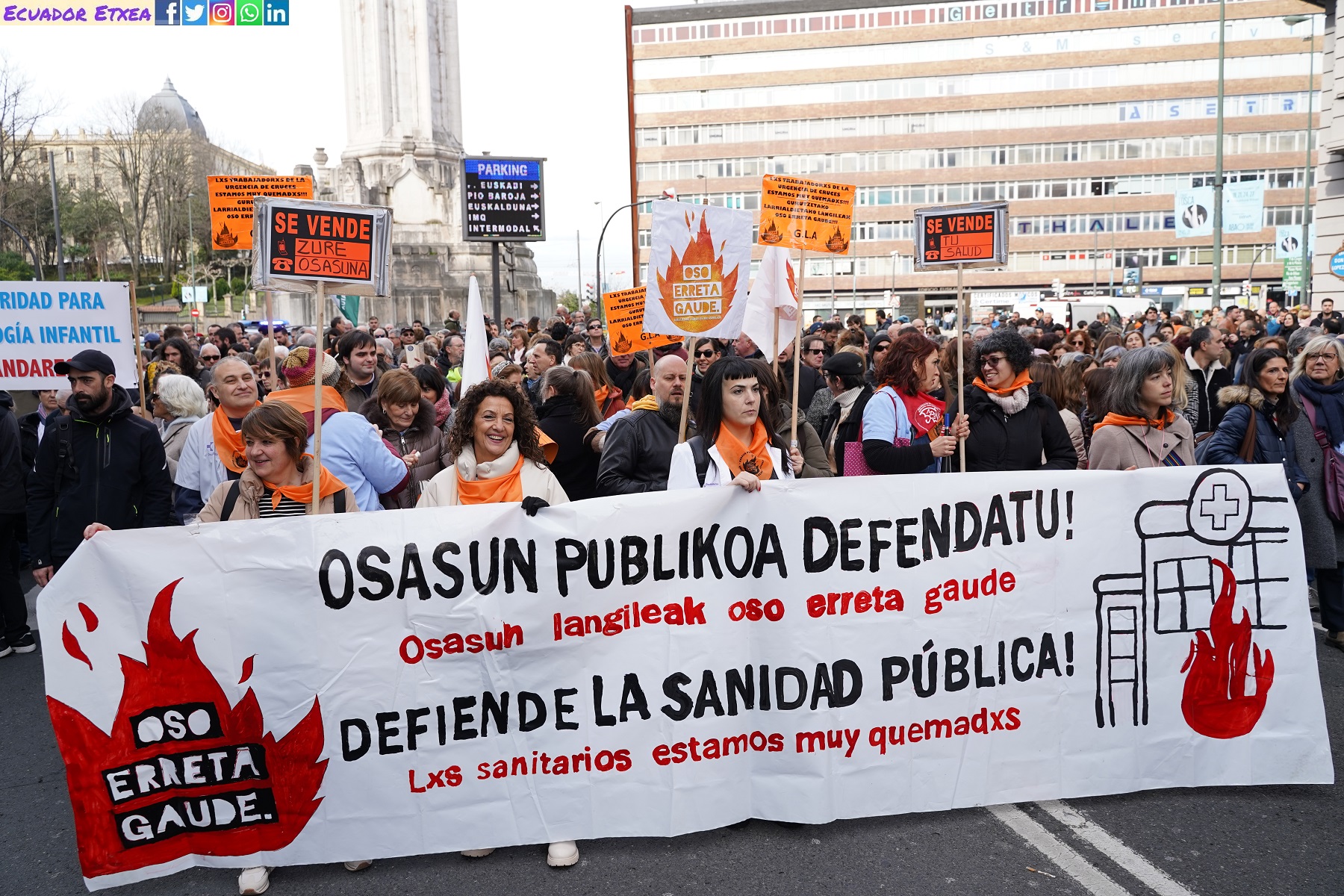 sanidad-manifestación-Bilbao-febrero