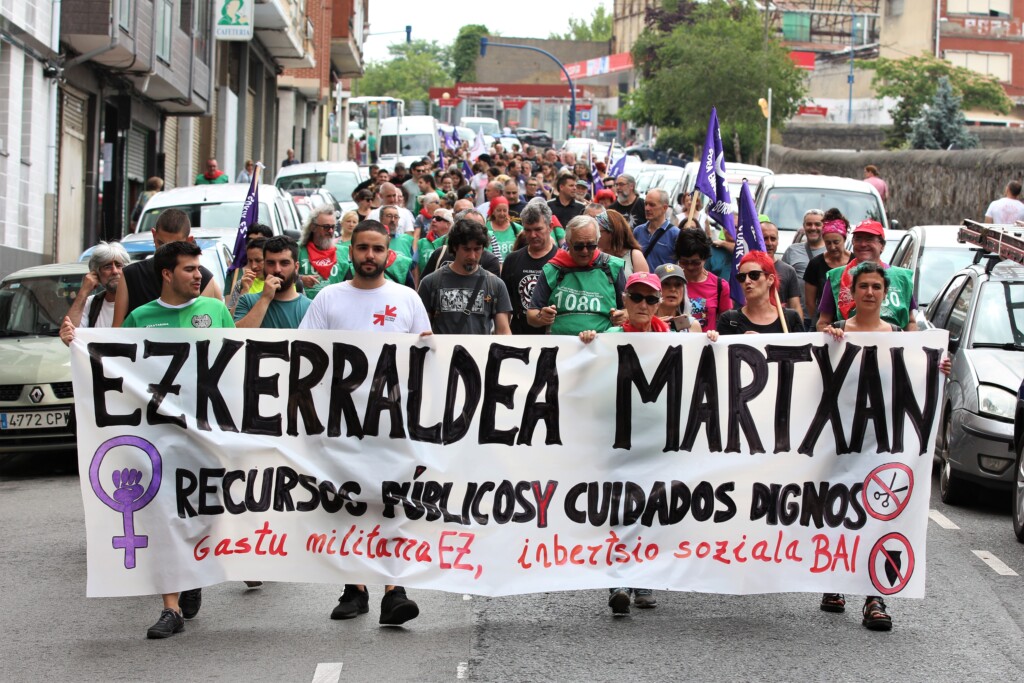 marcha-ezkerraldea-margen-izquierda-30-treinta-años-aniversario-desahucios-pensiones-feminista-pobreza-trabajo