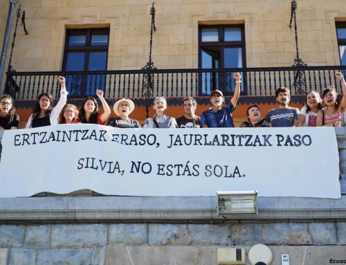 Getxo aprueba una moción de condena a la brutal agresión policial sufrida por Silvia