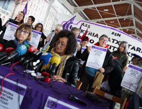 25N: El Movimiento feminista llama a tomar las calles de Euskal Herria