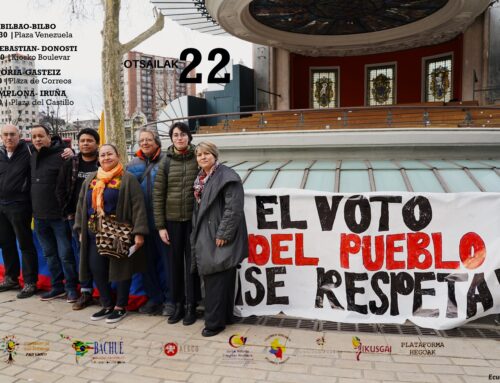 Comunidad colombiana en Euskal Herria se movilizará hoy en apoyo a Gustavo Petro