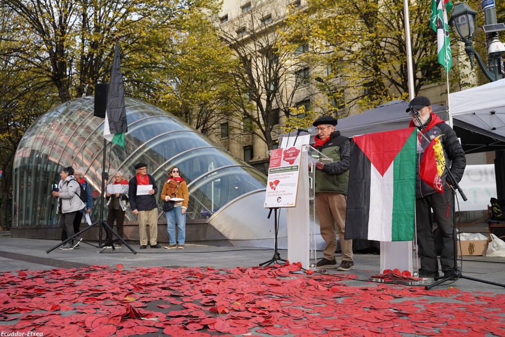 palestina-gaza-genocidio-niños-muertos-asesinados-israel-bilbao-lectura-nombres-menores