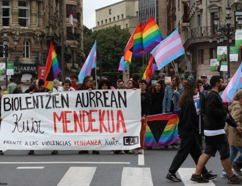 El movimiento intertransmaribibollo vasco llama a “no retroceder” frente al auge ultra
