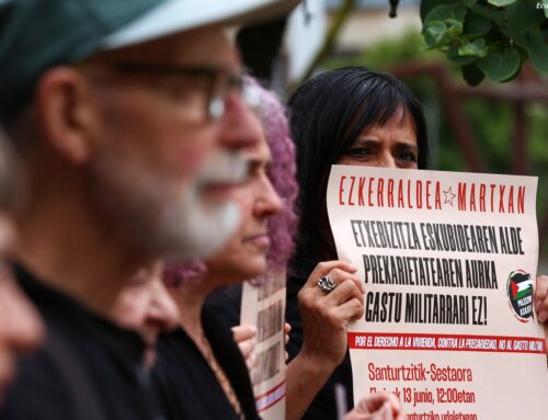 “Ni un euro para la guerra”: la Margen Izquierda llama a tomar las calles este sábado