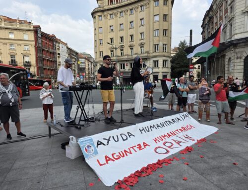 Bilbao exige el fin de la ocupación israelí y reclama ayuda humanitaria urgente para Gaza, Cisjordania y Líbano