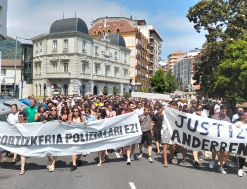 Santurtzi exige respuestas por la muerte de un joven tras una intervención policial con táser