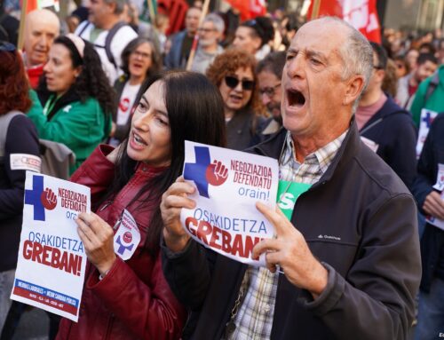 La sanidad pública vasca para un día y avisa: habrá más huelgas en diciembre